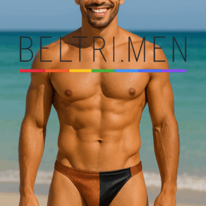 Lujo, fuerza y seducción: el bañador Bronze Noir de BELTRI.MEN redefine el estilo masculino en la playa. Su diseño bicolor en negro profundo y bronce texturizado proyecta una imagen poderosa y elegante, perfecta para quienes no pasan desapercibidos.