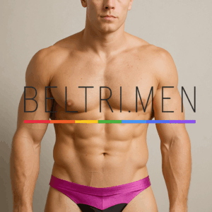 Seducción, contraste y actitud. Este bañador slip para hombre de la colección Noir Pride combina el impacto del fucsia metálico con la sobriedad del negro profundo en un diseño que potencia el cuerpo masculino y lo celebra sin filtros. El corte en “V” acentúa la línea del torso y define la silueta, mientras que el tejido elástico y de secado rápido se adapta cómodamente al movimiento. Ideal para quienes buscan estilo, confianza y una dosis de provocación elegante.
