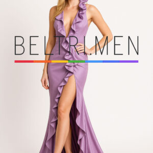 Lavanda Sedosa Este vestido es la encarnación de la feminidad suave con un toque de sensualidad elegante. Su color lavanda, el escote profundo con volantes que continúan hasta la abertura frontal, y la fluidez del tejido crean un look romántico, moderno y perfectamente equilibrado. Lavanda Sedosa es un vestido que deslumbra con sutileza. Su tono lavanda aporta frescura y sofisticación, mientras que el escote profundo y la abertura frontal, ambos enmarcados por volantes suaves, añaden un toque coqueto y refinado. La silueta ceñida se abre en una caída fluida, ideal para destacar con gracia en eventos de día o de noche. Perfecto para bodas, galas de primavera o cualquier momento donde el encanto natural sea tu mejor accesorio.